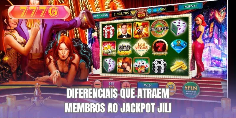 Diferenciais que atraem os membros ao Jackpot Jili